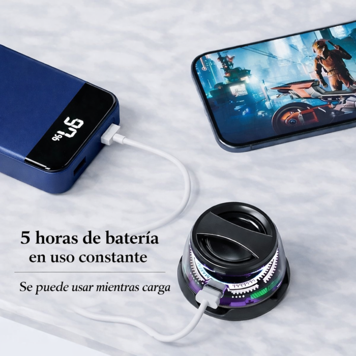 bateria 5 Mini Parlante Magnético-ParlanTop™